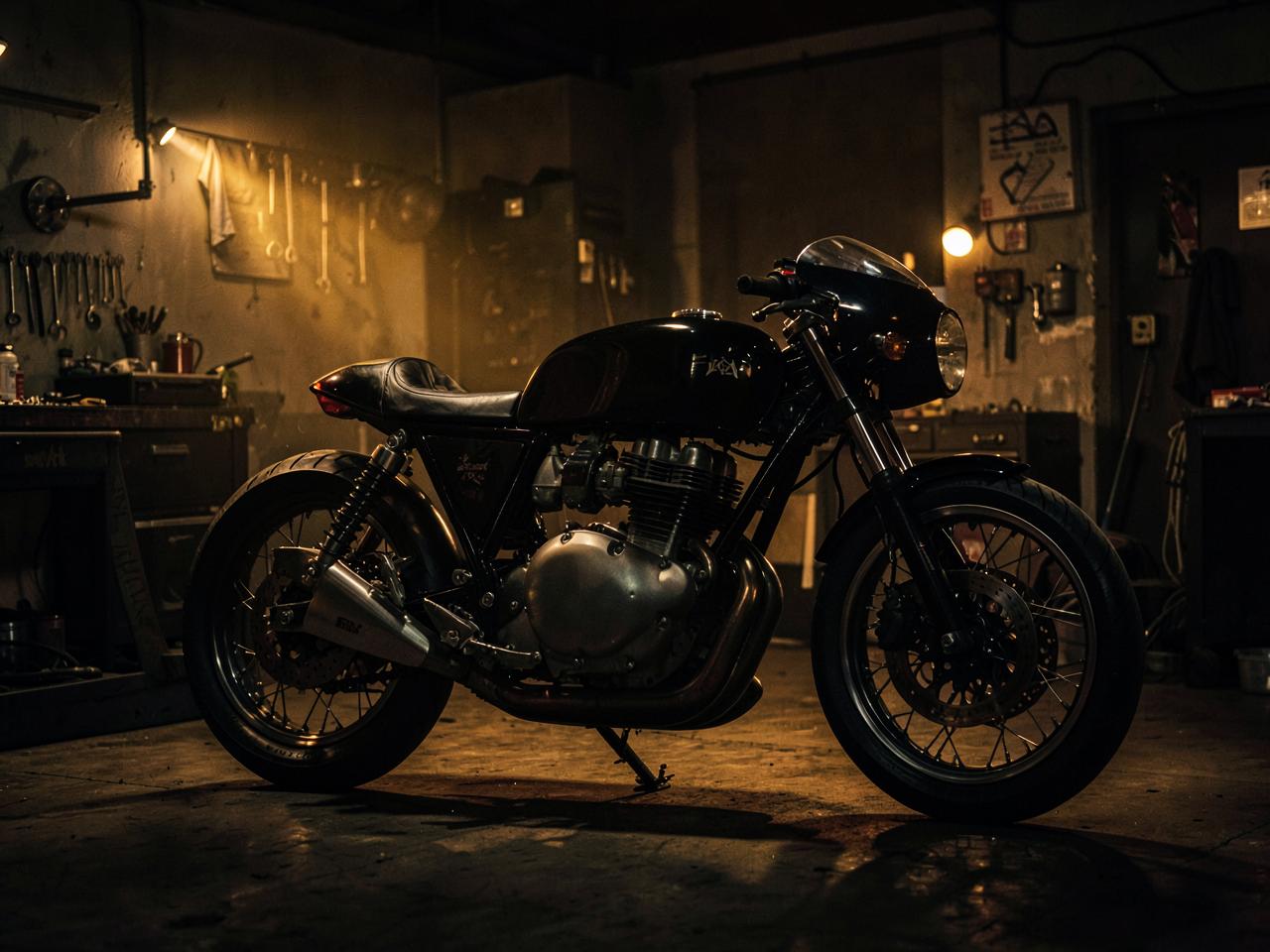Cafe Racer Build — Infamous Cycles